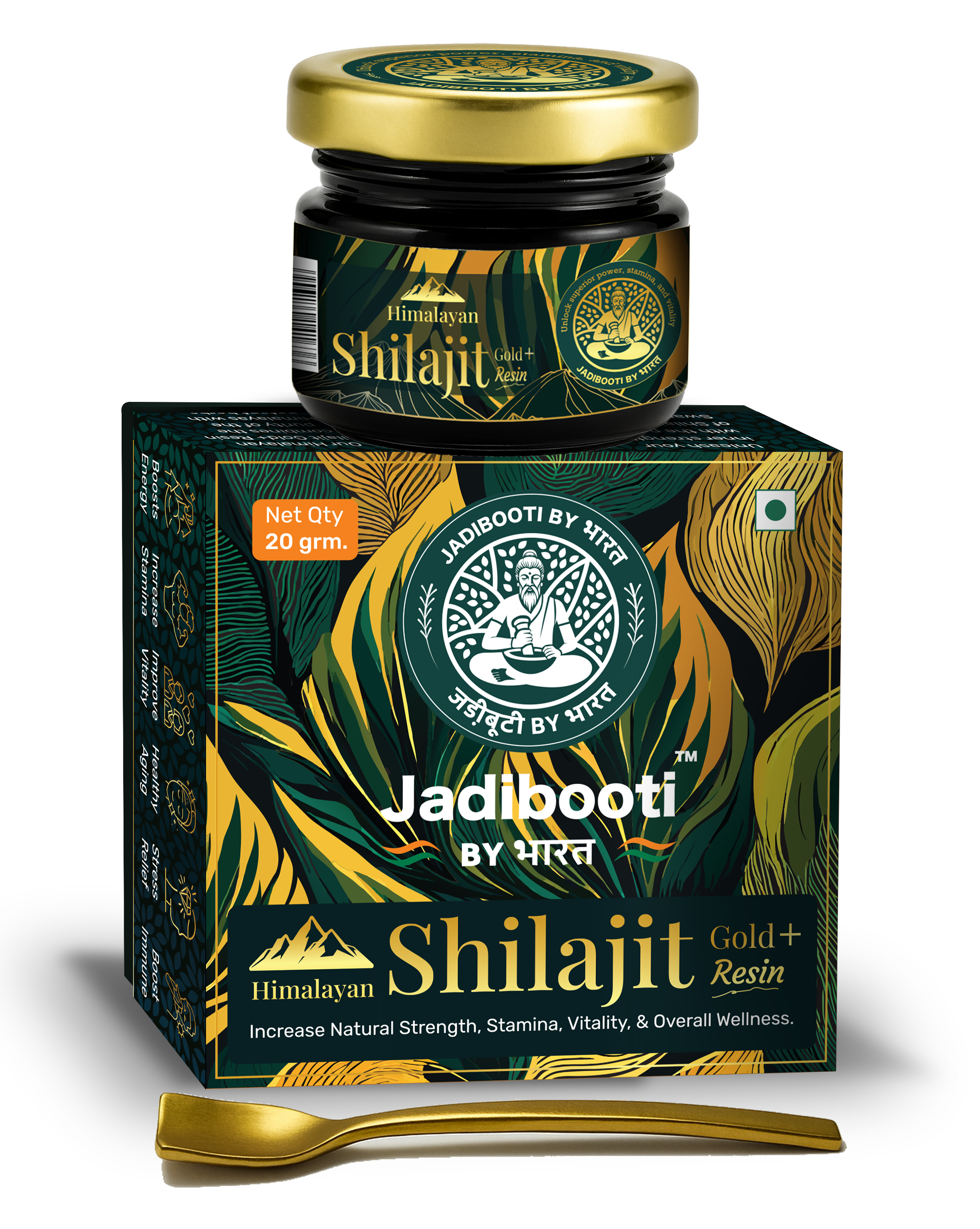 Himalayan Shilajit Gold with Kesar