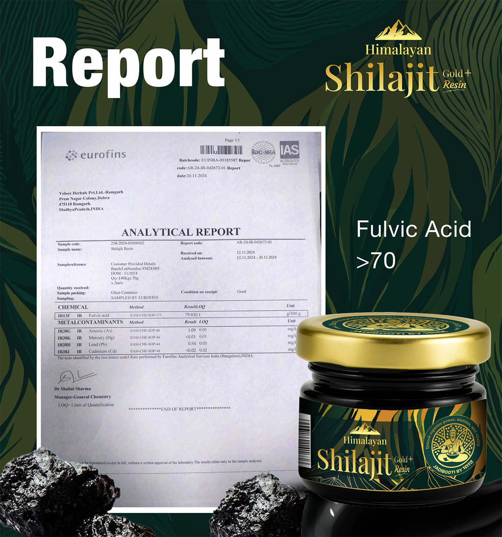 Himalayan Shilajit Gold with Kesar